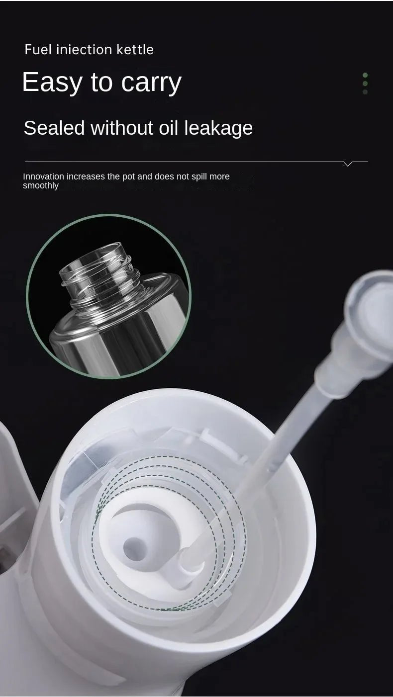 Pulverizador de Aceite 200/300/500ml – Botella Reutilizable para Cocina, Freidora de Aire y Aderezos - Homanage