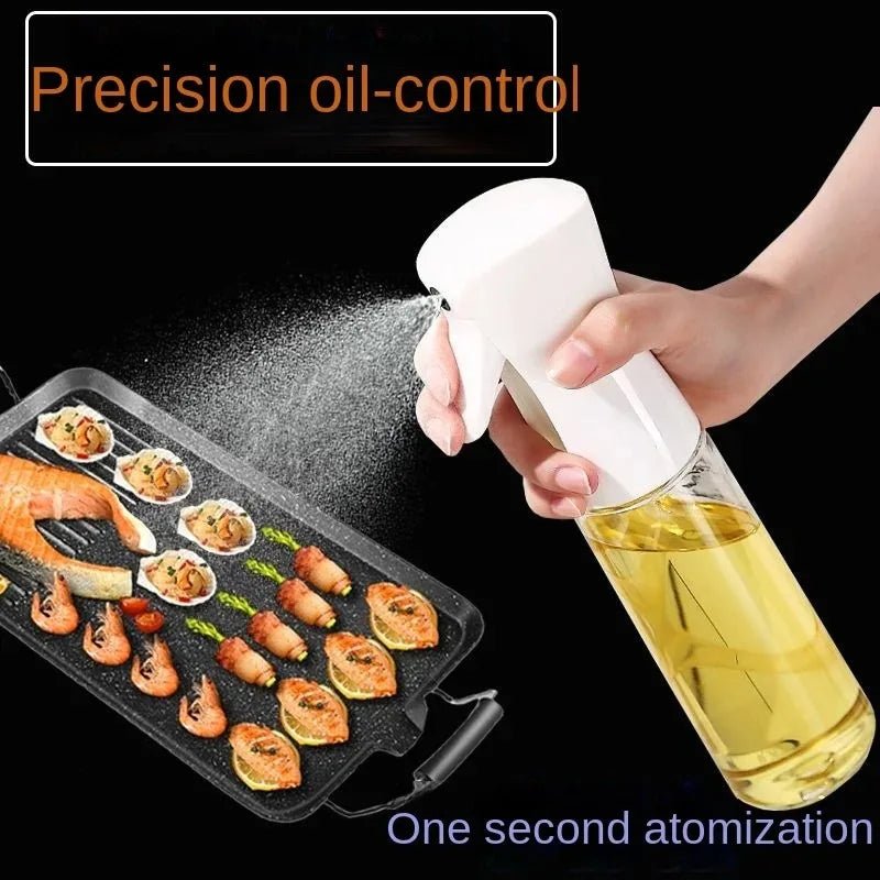 Pulverizador de Aceite 200/300/500ml – Botella Reutilizable para Cocina, Freidora de Aire y Aderezos - Homanage