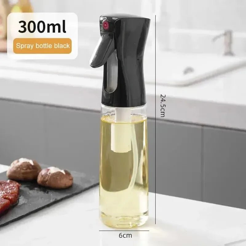 Pulverizador de Aceite 200/300/500ml – Botella Reutilizable para Cocina, Freidora de Aire y Aderezos - Homanage