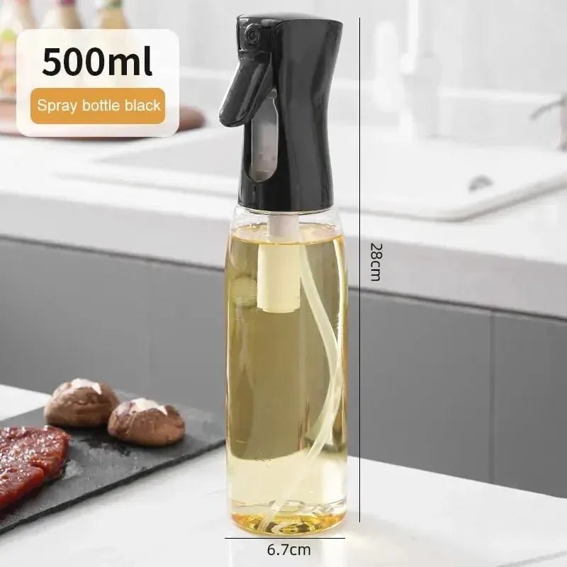 Pulverizador de Aceite 200/300/500ml – Botella Reutilizable para Cocina, Freidora de Aire y Aderezos - Homanage
