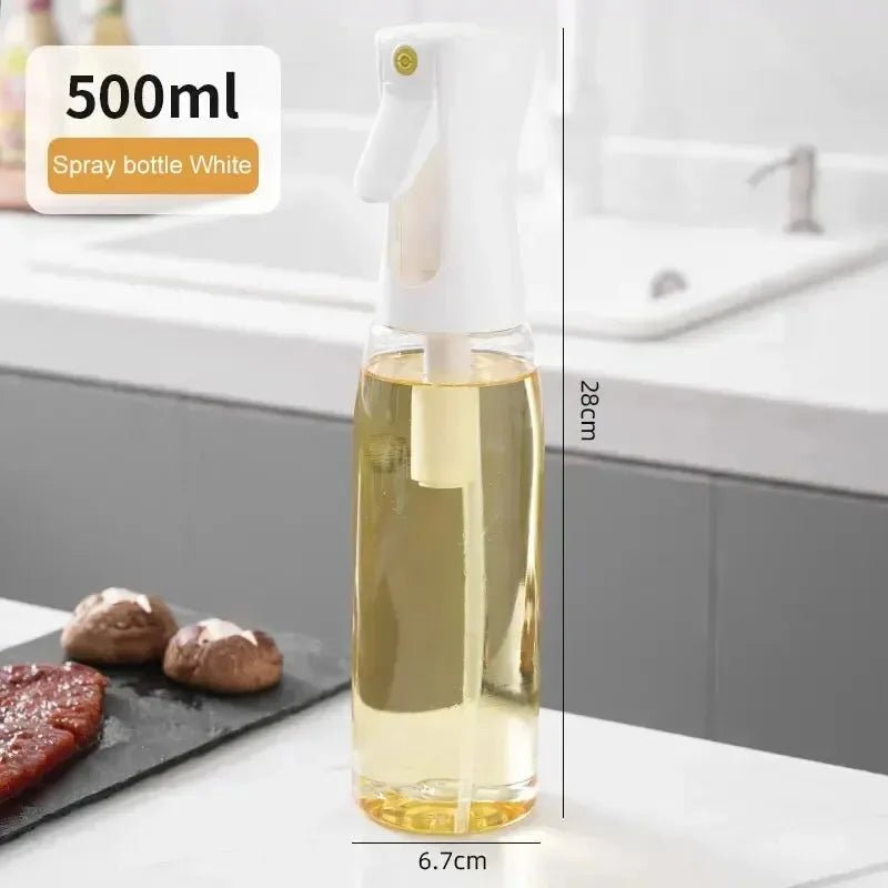 Pulverizador de Aceite 200/300/500ml – Botella Reutilizable para Cocina, Freidora de Aire y Aderezos - Homanage