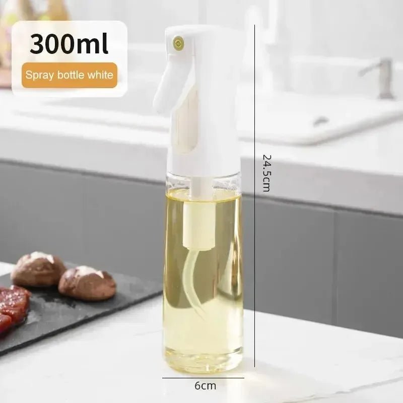 Pulverizador de Aceite 200/300/500ml – Botella Reutilizable para Cocina, Freidora de Aire y Aderezos - Homanage