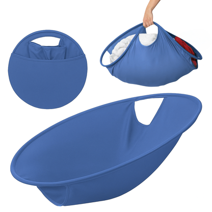 Cesta de Lavandería Plegable Redonda – Práctica, Compacta y con Diseño Ergonómico