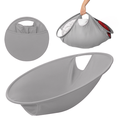 Cesta de Lavandería Plegable Redonda – Práctica, Compacta y con Diseño Ergonómico