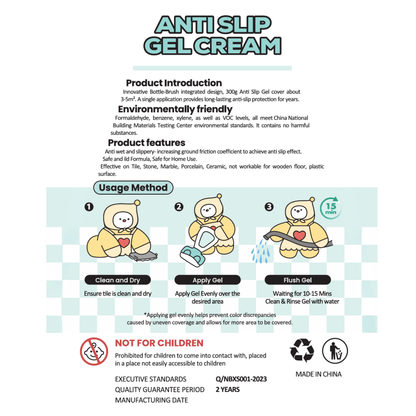 Antideslizante Transparente para Bañeras, Duchas y Piscinas - Homanage