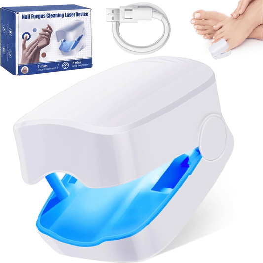 Láser para Hongos en Uñas de Pies y Manos | Dispositivo Antifúngico LED e Infrarrojo | Elimina Hongos Rápido, Sin Dolor y en Casa | Portátil, Recargable y Seguro - Homanage